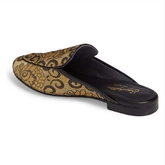 Rich Gold Brocade Seychelles x Anthro Mules - Picture 4 of 6